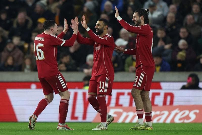 Salah Shines as Liverpool Advance to FA Cup Quarter-Finals